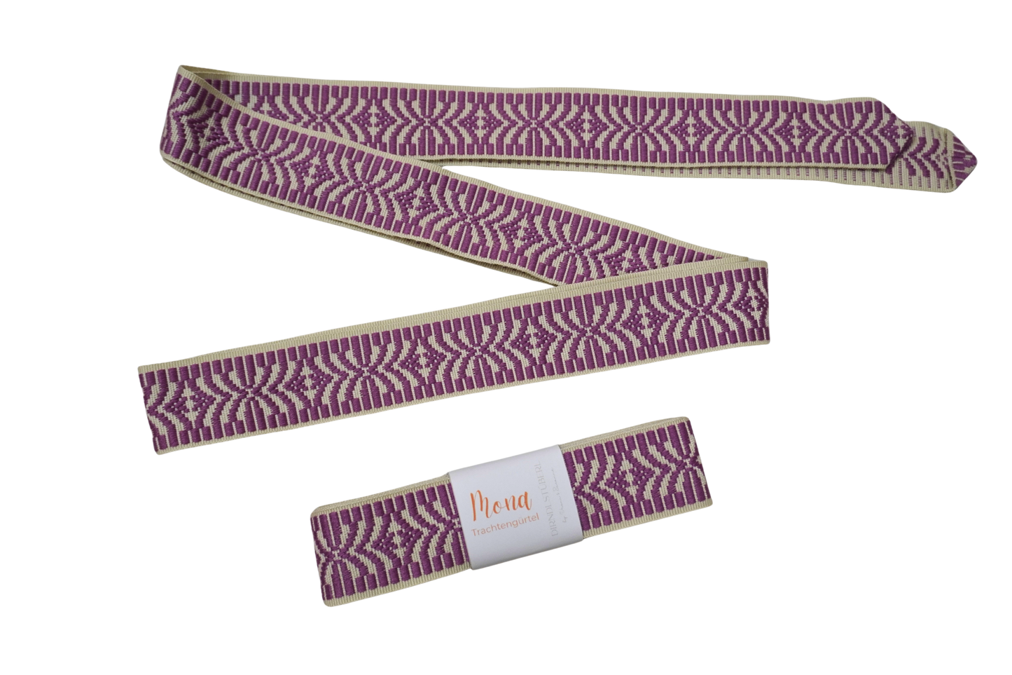 Dirndlgürtel lila