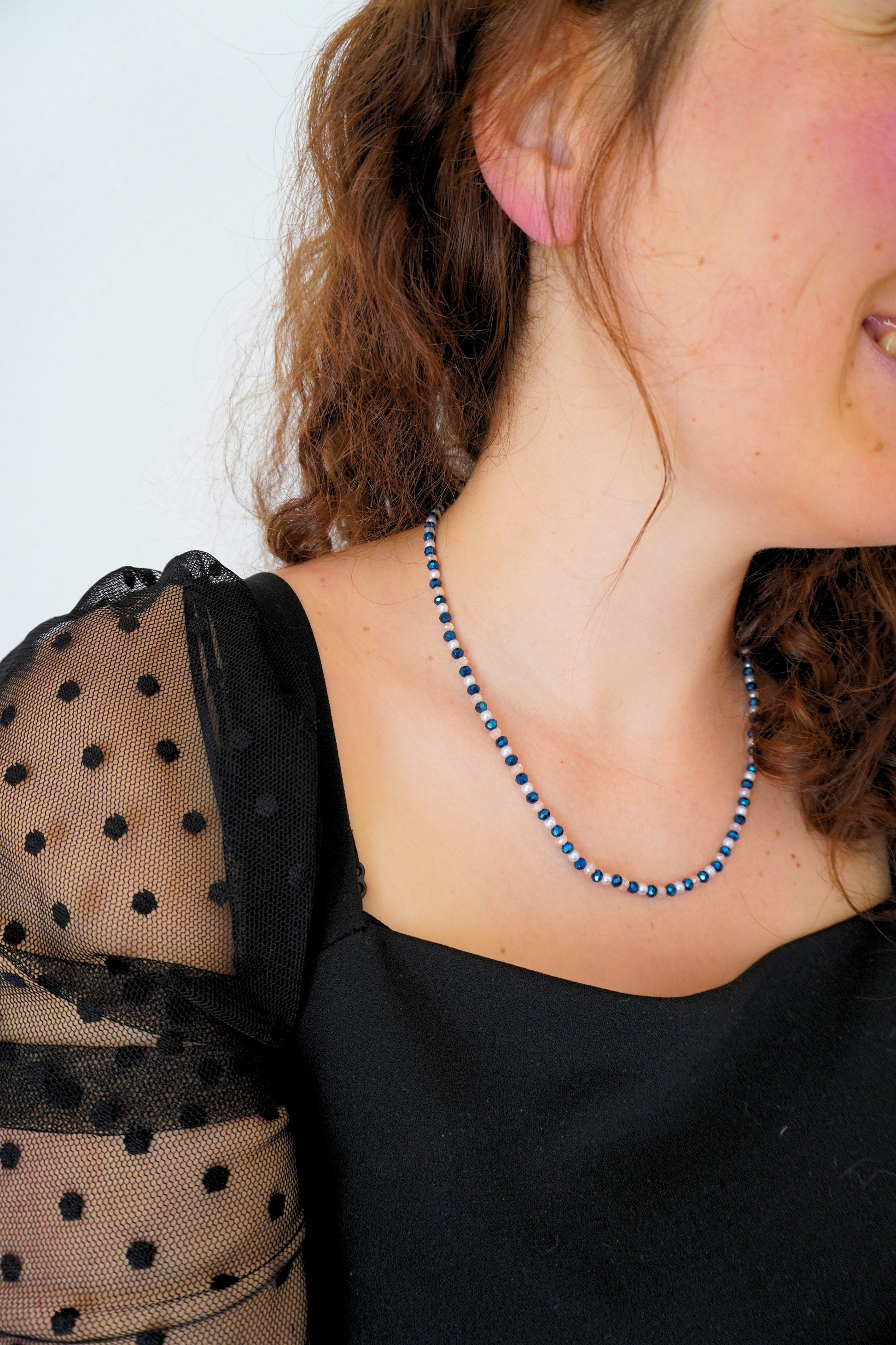 Perlenkette Tracht