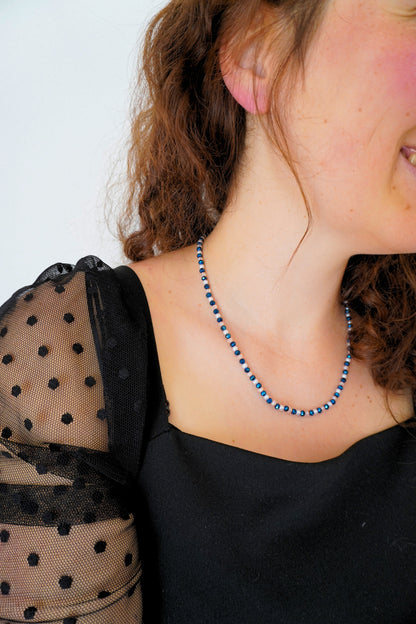 Perlenkette Tracht