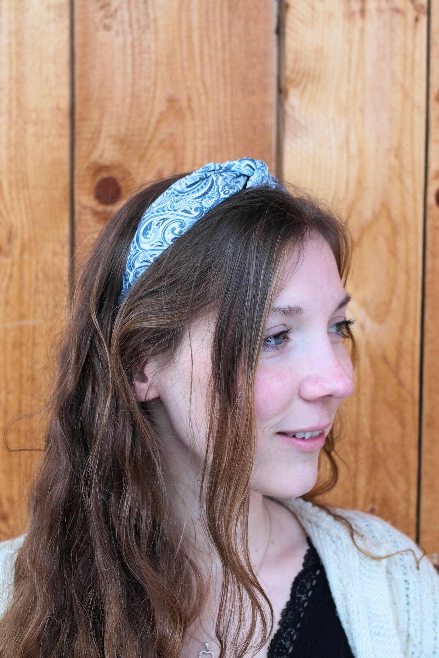 Trachtenhaarreif blau