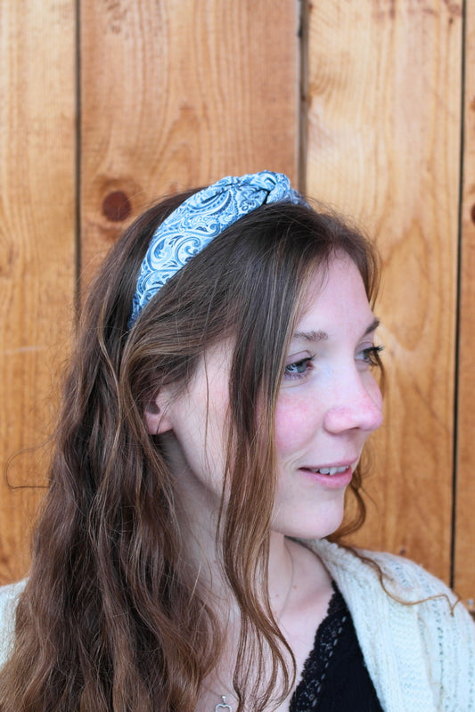 Trachtenhaarreif blau