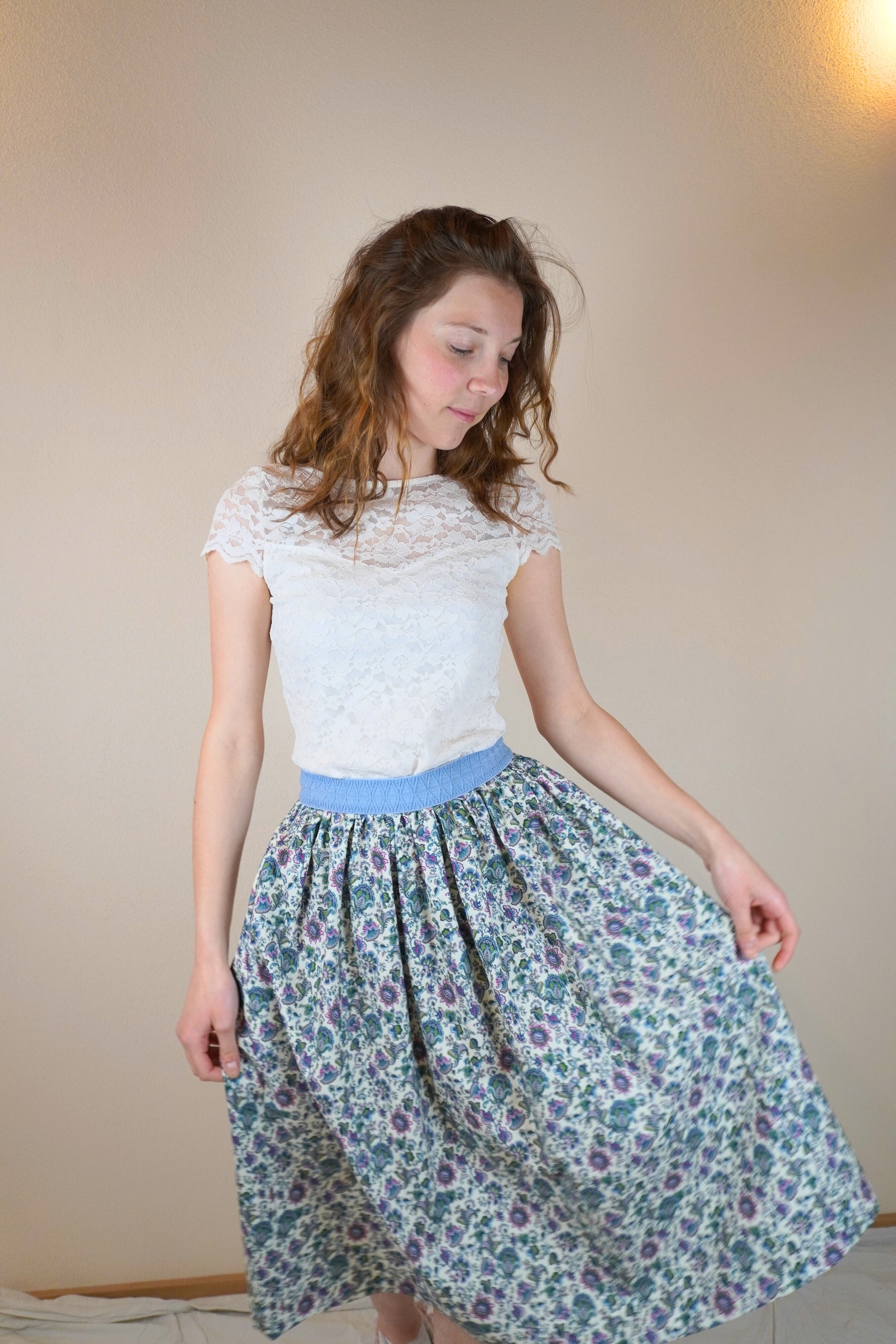 blumiger Trachtenrock